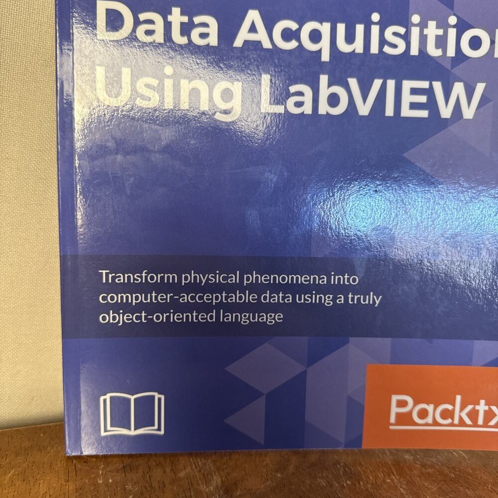 Data Acquisition Using LabVIEW By Behzad Ehsani computer Science Coding Textbook - Picture 2 of 9